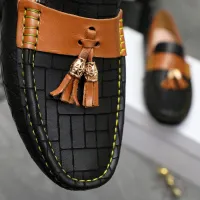 Cheap Versace Leather Shoes For Men #1416940 Replica Wholesale [$76.00 USD] [ITEM#1416940] on Replica Versace Leather Shoes