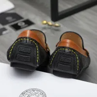 Cheap Versace Leather Shoes For Men #1416940 Replica Wholesale [$76.00 USD] [ITEM#1416940] on Replica Versace Leather Shoes