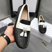 Cheap Versace Leather Shoes For Men #1416941 Replica Wholesale [$76.00 USD] [ITEM#1416941] on Replica Versace Leather Shoes