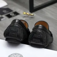 Cheap Versace Leather Shoes For Men #1416942 Replica Wholesale [$76.00 USD] [ITEM#1416942] on Replica Versace Leather Shoes