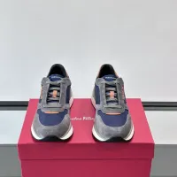 Cheap Salvatore Ferragamo Casual Shoes For Men #1416965 Replica Wholesale [$88.00 USD] [ITEM#1416965] on Replica Salvatore Ferragamo Casual Shoes