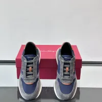 Cheap Salvatore Ferragamo Casual Shoes For Men #1416965 Replica Wholesale [$88.00 USD] [ITEM#1416965] on Replica Salvatore Ferragamo Casual Shoes