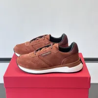 Cheap Salvatore Ferragamo Casual Shoes For Men #1416967 Replica Wholesale [$88.00 USD] [ITEM#1416967] on Replica Salvatore Ferragamo Casual Shoes