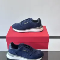 Cheap Salvatore Ferragamo Casual Shoes For Men #1416968 Replica Wholesale [$88.00 USD] [ITEM#1416968] on Replica Salvatore Ferragamo Casual Shoes