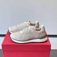 Cheap Salvatore Ferragamo Casual Shoes For Men #1416971 Replica Wholesale [$88.00 USD] [ITEM#1416971] on Replica Salvatore Ferragamo Casual Shoes