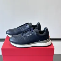 Cheap Salvatore Ferragamo Casual Shoes For Men #1416973 Replica Wholesale [$88.00 USD] [ITEM#1416973] on Replica Salvatore Ferragamo Casual Shoes