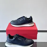 Cheap Salvatore Ferragamo Casual Shoes For Men #1416973 Replica Wholesale [$88.00 USD] [ITEM#1416973] on Replica Salvatore Ferragamo Casual Shoes