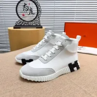 Cheap Hermes High Tops Shoes For Men #1416996 Replica Wholesale [$80.00 USD] [ITEM#1416996] on Replica Hermes High Tops Shoes