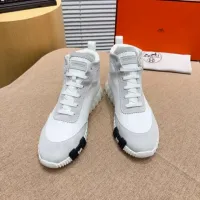 Cheap Hermes High Tops Shoes For Men #1416996 Replica Wholesale [$80.00 USD] [ITEM#1416996] on Replica Hermes High Tops Shoes