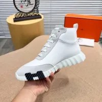 Cheap Hermes High Tops Shoes For Men #1416997 Replica Wholesale [$80.00 USD] [ITEM#1416997] on Replica Hermes High Tops Shoes