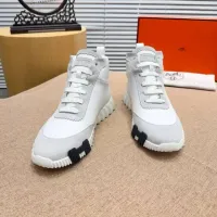 Cheap Hermes High Tops Shoes For Men #1416997 Replica Wholesale [$80.00 USD] [ITEM#1416997] on Replica Hermes High Tops Shoes