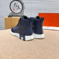 Cheap Hermes High Tops Shoes For Men #1416998 Replica Wholesale [$80.00 USD] [ITEM#1416998] on Replica Hermes High Tops Shoes