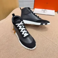 Cheap Hermes High Tops Shoes For Men #1416999 Replica Wholesale [$80.00 USD] [ITEM#1416999] on Replica Hermes High Tops Shoes