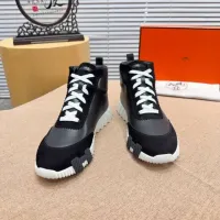 Cheap Hermes High Tops Shoes For Men #1416999 Replica Wholesale [$80.00 USD] [ITEM#1416999] on Replica Hermes High Tops Shoes