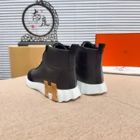 Cheap Hermes High Tops Shoes For Men #1416999 Replica Wholesale [$80.00 USD] [ITEM#1416999] on Replica Hermes High Tops Shoes