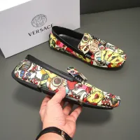 Cheap Versace Leather Shoes For Men #1417132 Replica Wholesale [$76.00 USD] [ITEM#1417132] on Replica Versace Leather Shoes
