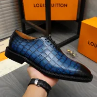 Cheap Louis Vuitton LV Oxfords Shoes For Men #1417139 Replica Wholesale [$92.00 USD] [ITEM#1417139] on Replica Louis Vuitton LV Oxfords Shoes