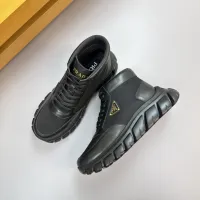 Cheap Prada Boots For Men #1417148 Replica Wholesale [$145.00 USD] [ITEM#1417148] on Replica Prada Boots