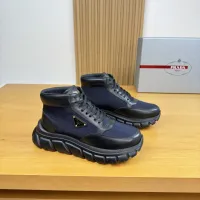 Cheap Prada Boots For Men #1417149 Replica Wholesale [$145.00 USD] [ITEM#1417149] on Replica Prada Boots