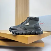 Cheap Prada Boots For Men #1417150 Replica Wholesale [$145.00 USD] [ITEM#1417150] on Replica Prada Boots