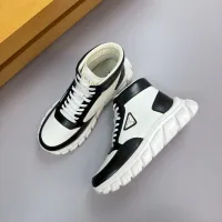 Cheap Prada Boots For Men #1417151 Replica Wholesale [$145.00 USD] [ITEM#1417151] on Replica Prada Boots