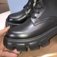 Cheap Prada Boots For Men #1417156 Replica Wholesale [$125.00 USD] [ITEM#1417156] on Replica Prada Boots