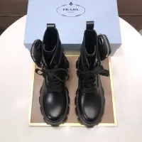 Cheap Prada Boots For Women #1417157 Replica Wholesale [$125.00 USD] [ITEM#1417157] on Replica Prada Boots