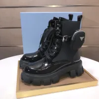 Cheap Prada Boots For Men #1417158 Replica Wholesale [$125.00 USD] [ITEM#1417158] on Replica Prada Boots