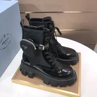 Cheap Prada Boots For Men #1417158 Replica Wholesale [$125.00 USD] [ITEM#1417158] on Replica Prada Boots