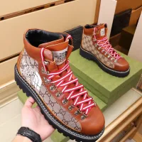 Cheap Gucci Boots For Men #1417190 Replica Wholesale [$122.00 USD] [ITEM#1417190] on Replica Gucci Boots