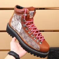 Cheap Gucci Boots For Men #1417190 Replica Wholesale [$122.00 USD] [ITEM#1417190] on Replica Gucci Boots