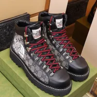 Cheap Gucci Boots For Men #1417191 Replica Wholesale [$122.00 USD] [ITEM#1417191] on Replica Gucci Boots
