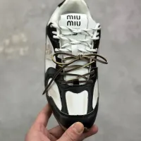 Cheap MIU MIU Casual Shoes For Men #1417323 Replica Wholesale [$98.00 USD] [ITEM#1417323] on Replica MIU MIU Casual Shoes