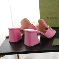 Cheap Gucci Slippers For Women #1417389 Replica Wholesale [$80.00 USD] [ITEM#1417389] on Replica Gucci Slippers