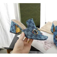 Cheap Gucci Slippers For Women #1417399 Replica Wholesale [$80.00 USD] [ITEM#1417399] on Replica Gucci Slippers