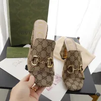 Cheap Gucci Slippers For Women #1417400 Replica Wholesale [$80.00 USD] [ITEM#1417400] on Replica Gucci Slippers