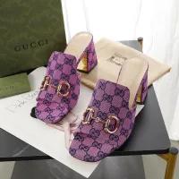 Cheap Gucci Slippers For Women #1417403 Replica Wholesale [$80.00 USD] [ITEM#1417403] on Replica Gucci Slippers