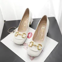 Cheap Gucci High-Heeled Shoes For Women #1417417 Replica Wholesale [$82.00 USD] [ITEM#1417417] on Replica Gucci High-Heeled Shoes