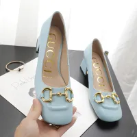 Cheap Gucci High-Heeled Shoes For Women #1417419 Replica Wholesale [$82.00 USD] [ITEM#1417419] on Replica Gucci High-Heeled Shoes