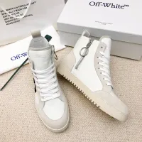 Cheap Off-White High Tops Shoes For Women #1417454 Replica Wholesale [$96.00 USD] [ITEM#1417454] on Replica Off-White High Tops Shoes