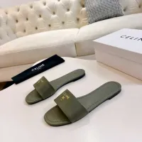 Cheap Celine Slippers For Women #1417468 Replica Wholesale [$82.00 USD] [ITEM#1417468] on Replica Celine Slippers