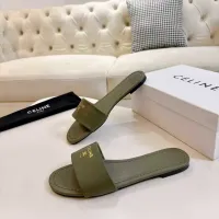 Cheap Celine Slippers For Women #1417468 Replica Wholesale [$82.00 USD] [ITEM#1417468] on Replica Celine Slippers