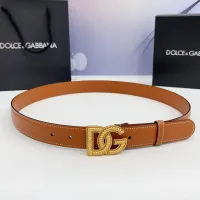 Cheap Dolce &amp; Gabbana D&amp;G AAA Quality Belts For Women #1417473 Replica Wholesale [$60.00 USD] [ITEM#1417473] on Replica Dolce &amp; Gabbana D&amp;G AAA Quality Belts