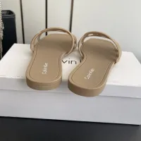 Cheap Calvin Klein CK Slippers For Women #1417479 Replica Wholesale [$64.00 USD] [ITEM#1417479] on Replica Calvin Klein CK Slippers