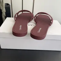 Cheap Calvin Klein CK Slippers For Women #1417480 Replica Wholesale [$64.00 USD] [ITEM#1417480] on Replica Calvin Klein CK Slippers