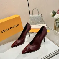 Cheap Louis Vuitton High-Heeled Shoes For Women #1417542 Replica Wholesale [$118.00 USD] [ITEM#1417542] on Replica Louis Vuitton High-Heeled Shoes
