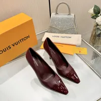 Cheap Louis Vuitton High-Heeled Shoes For Women #1417542 Replica Wholesale [$118.00 USD] [ITEM#1417542] on Replica Louis Vuitton High-Heeled Shoes