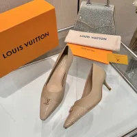 Cheap Louis Vuitton High-Heeled Shoes For Women #1417549 Replica Wholesale [$118.00 USD] [ITEM#1417549] on Replica Louis Vuitton High-Heeled Shoes