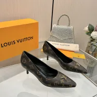 Cheap Louis Vuitton High-Heeled Shoes For Women #1417555 Replica Wholesale [$118.00 USD] [ITEM#1417555] on Replica Louis Vuitton High-Heeled Shoes