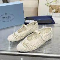 Cheap Prada Flat Shoes For Women #1417564 Replica Wholesale [$122.00 USD] [ITEM#1417564] on Replica Prada Flat Shoes